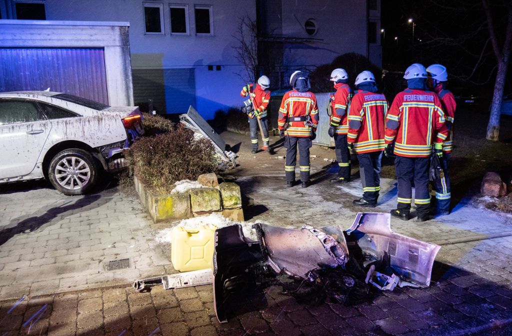 Ein hoher Sachschaden ist bei einem Unfall in Leinfelden-Echterdingen entstanden. Foto: 7aktuell.de/Alexander Hald
