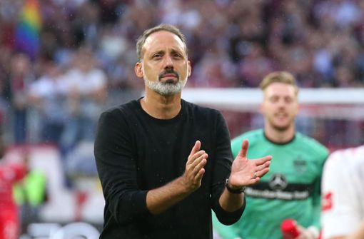 Pellegrino Matarazzo ist nach 1000 Tagen beim VfB Stuttgart weiter voller Tatendrang. Der Trainer blickt lieber voraus als zurück. Foto: Pressefoto Baumann/Alexander Keppler
