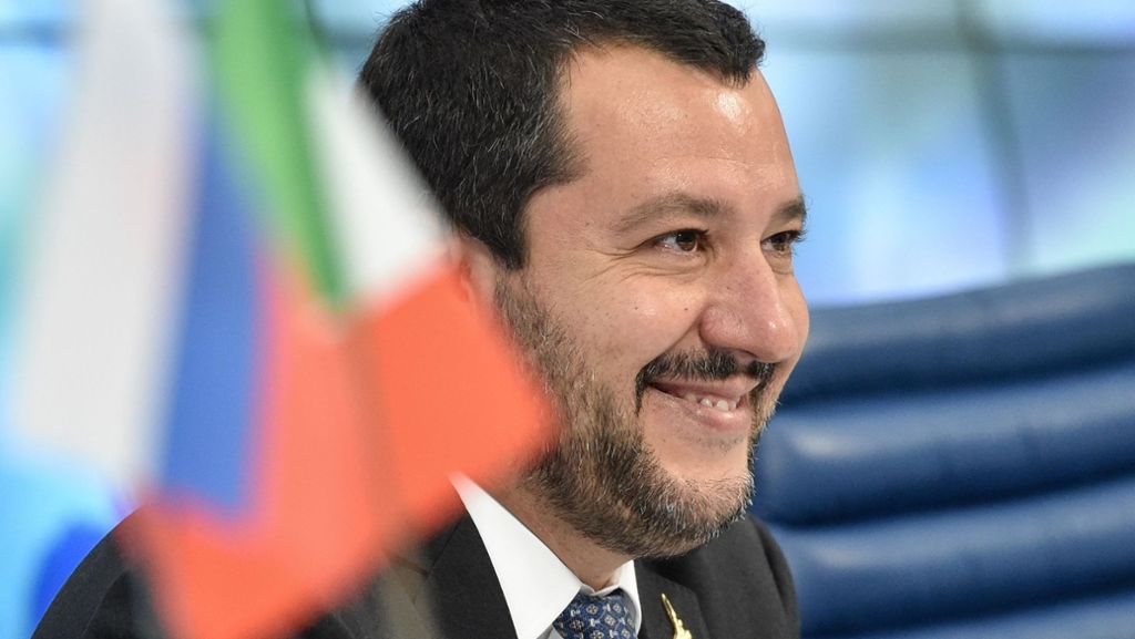 Italiens Innenminister Matteo Salvini: Schluss mit lustig tönt es durch Italien