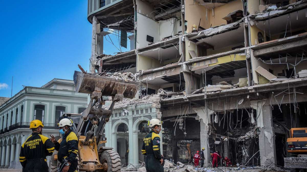 Explosion in Hotel in Havanna: Rettungskräfte bergen über 30 Tote