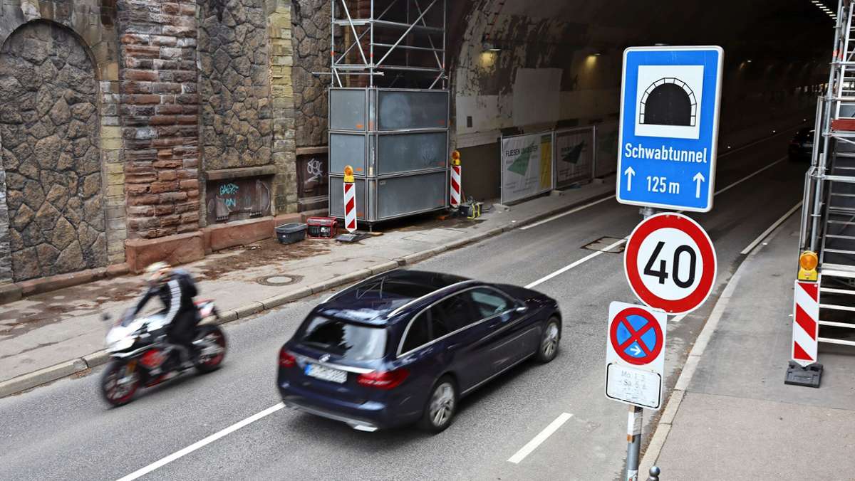 Freie Fahrt für Radfahrer im Schwabtunnel: Eine maue Mehrheit für  das Tunnelexperiment