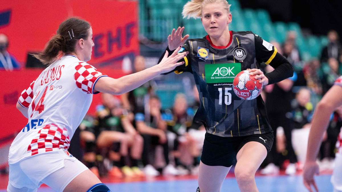 Niederlage gegen Kroatien: Deutsche Handballerinnen verpassen EM-Halbfinale