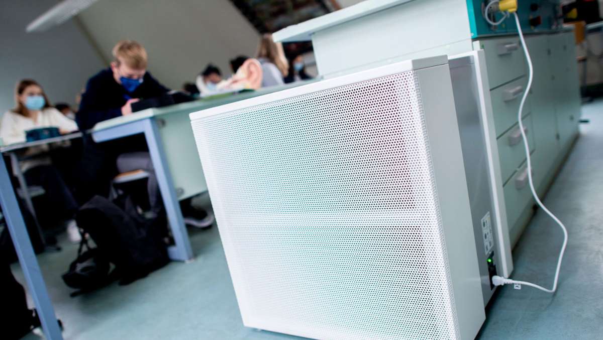 Studie der Universität Stuttgart: Mobile Luftfilter nur in wenigen Klassenräumen sinnvoll