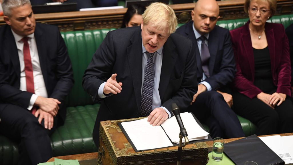 Niederlage für Boris Johnson: Britisches Parlament vertagt Votum über Brexit-Deal