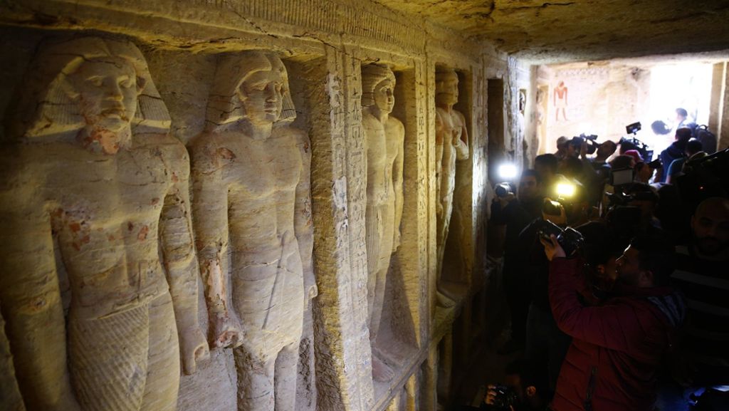 Kairo: Archäologen entdecken 4400 Jahre altes Priestergrab