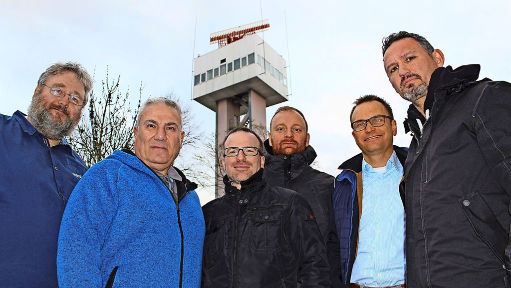 Flugsicherung in Leinfelden-Echterdingen: Dicke Luft unterm Radarturm