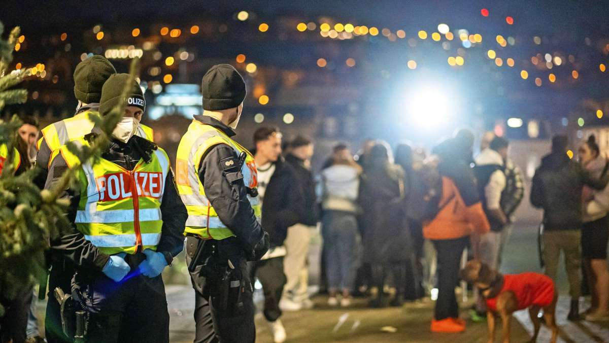 Brennpunkt Schlossplatz: Polizei zählt weniger Straftaten in der City