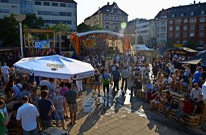 Vier Tage Livemusik und Party auf dem Marienplatz
