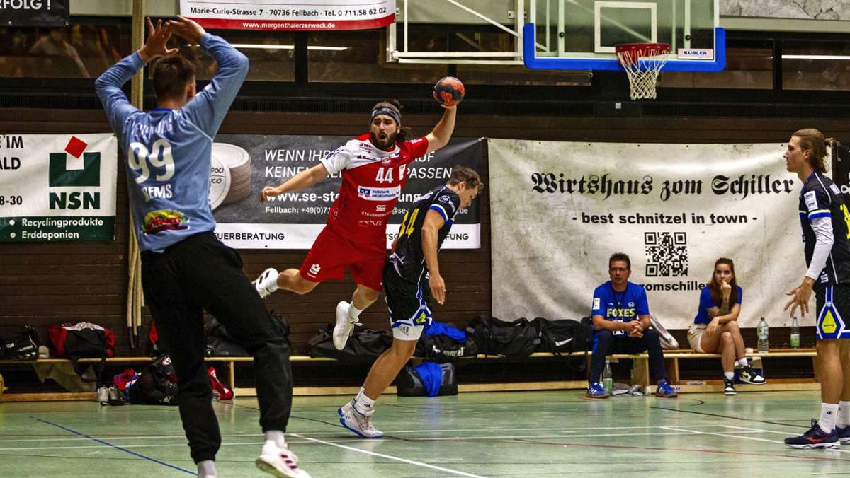 Handball in Fellbach: Torflaute in der Schlussphase