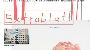 StZ-Extrablatt: Sonderseite von  Zeh und Brenner