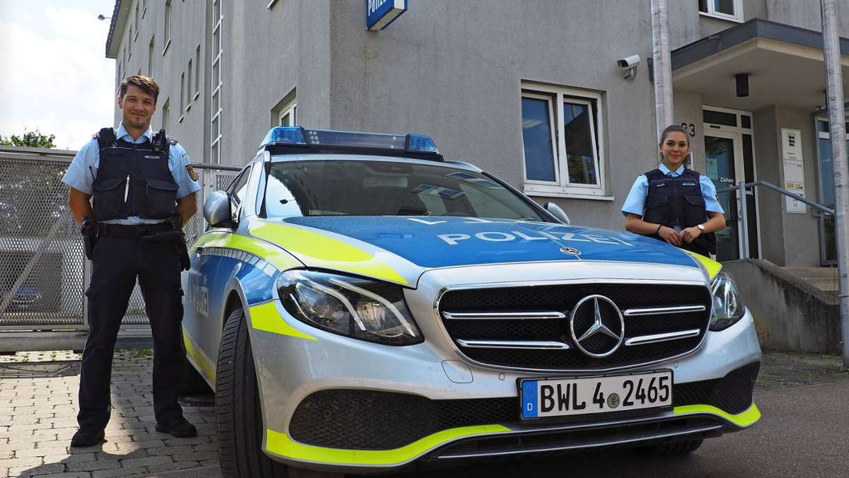 Berufswahl in der Region Stuttgart: Warum diese junge Frau Polizistin werden will
