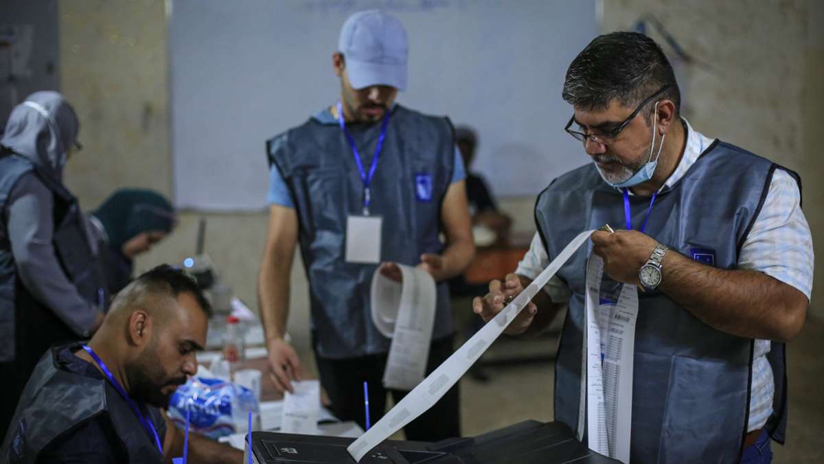 Parlamentswahl im Irak: Behörden: Wahlbeteiligung  liegt bei 41 Prozent