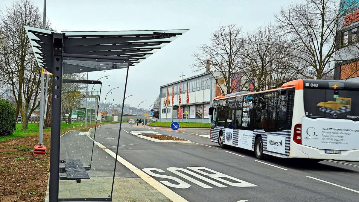 Haltestellen in Deizisau: Barrierefrei in die Busse einsteigen