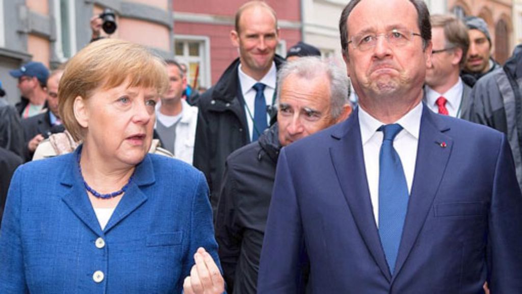 Merkel und Hollande: Appell zu nationalem Dialog in der Ukraine