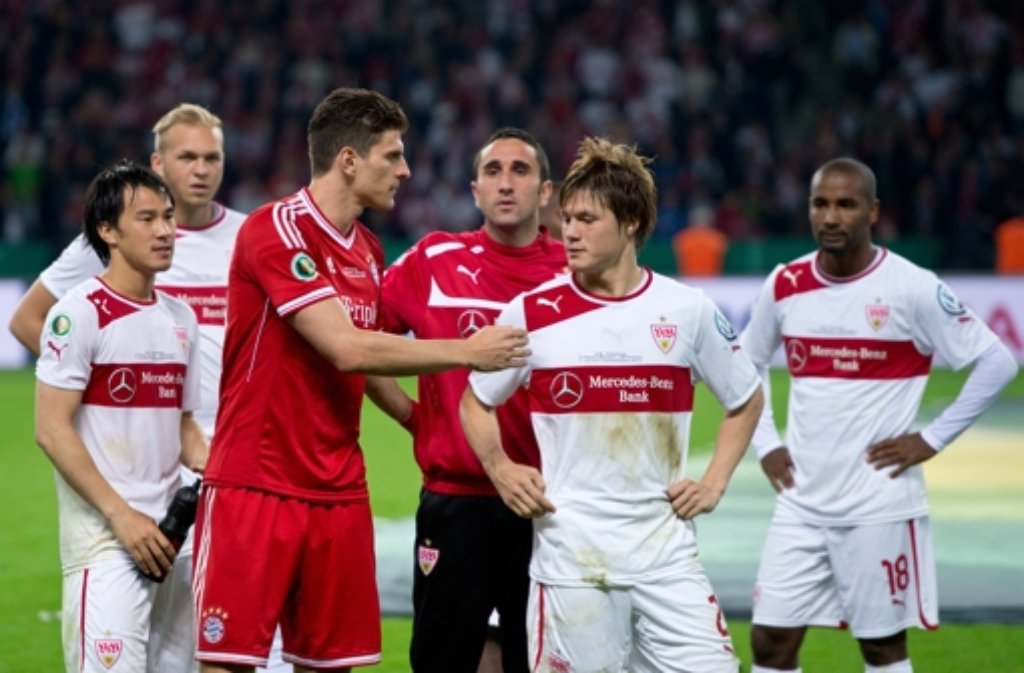 Im DFB-Pokal-Finale 2013 war Gomez gegen seinen alten Verein der Spieler des Spiels und durfte am Ende...