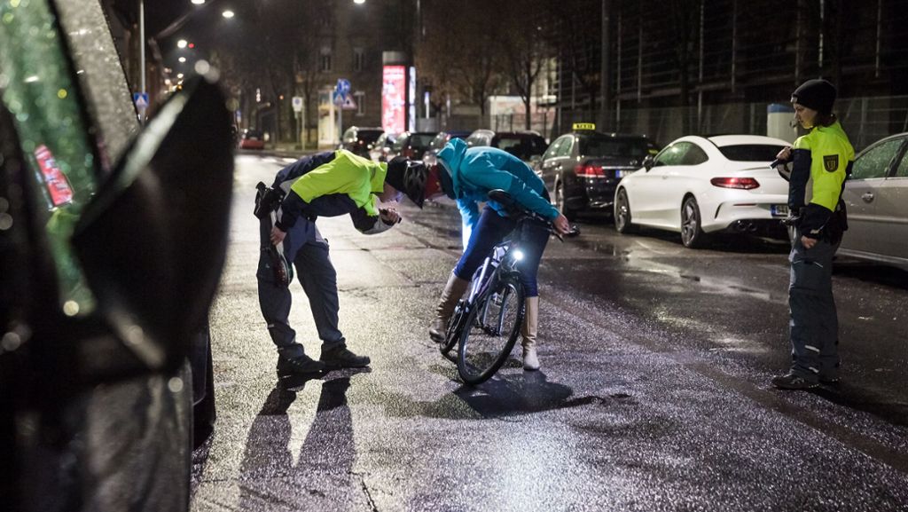 Kontrolle in Stuttgart: Fahrradpendler gehen auf Nummer sicher