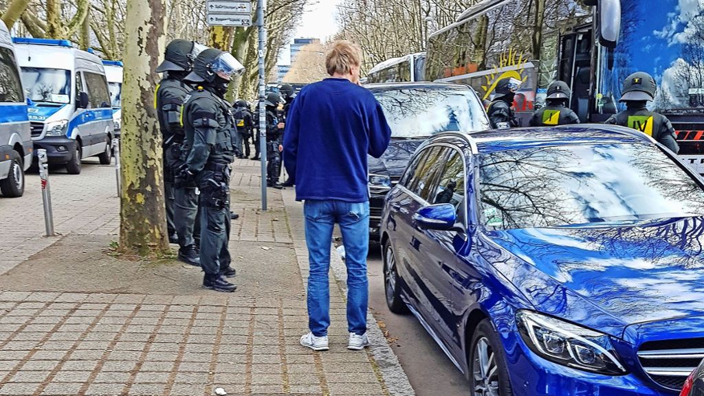 VfB Stuttgart: Polizei mit neuer Strategie gegen Stuttgarter Ultras