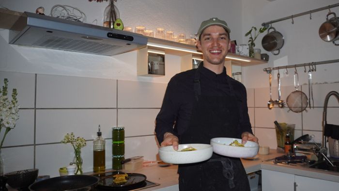 Blick in die Küche: Lukas Groshaupt: Hauptsache vegan