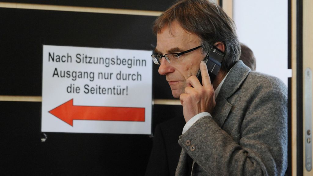Stuttgarter Klinikskandal: Werner Wölfle hat sich krankgemeldet