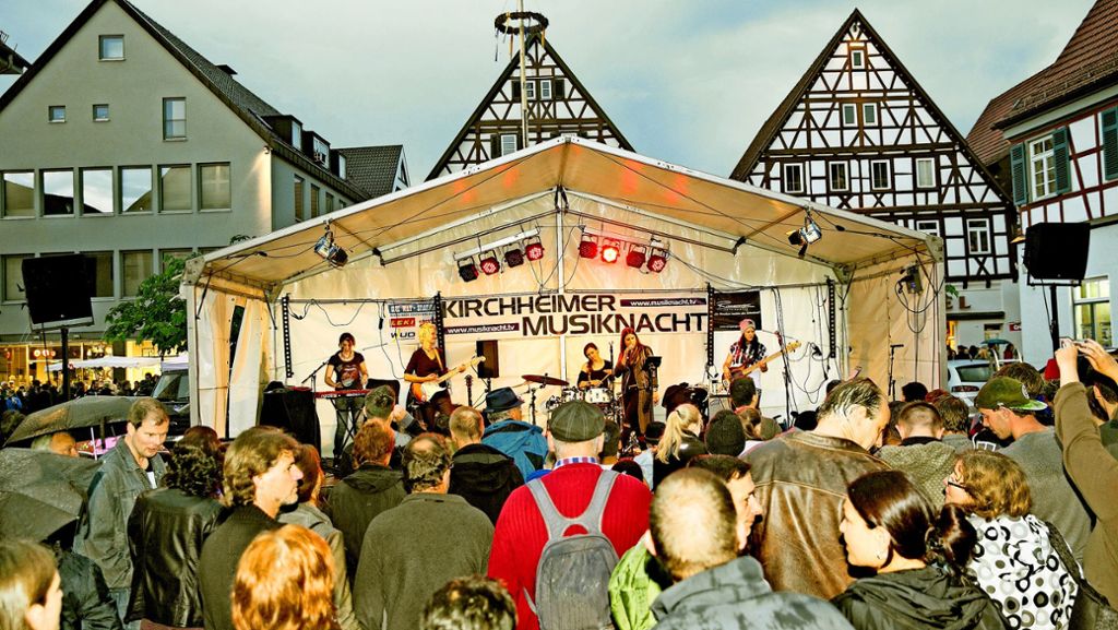 Kirchheimer Musiknacht: Ein Paukenschlag zum Auftakt der Musiknacht