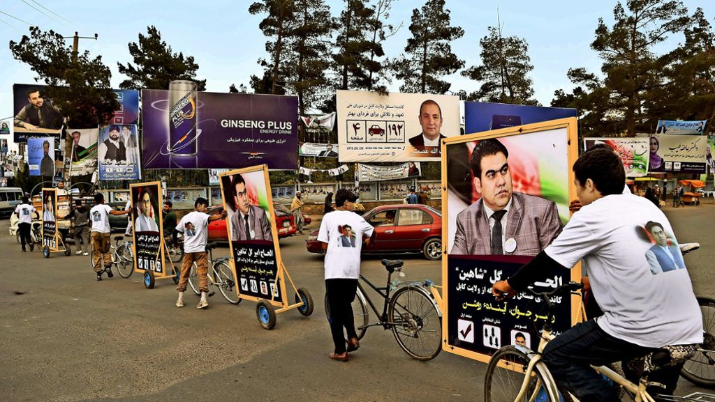 Wahlen in Afghanistan: Afghanistans Politiker zieht es nach Kabul