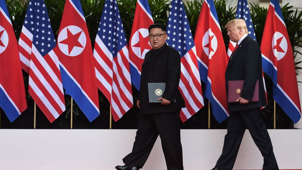 Gipfeltreffen von Trump und Kim: Am Anfang steht das Papier