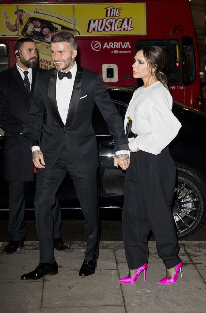 ... Victoria und David Beckham, ...