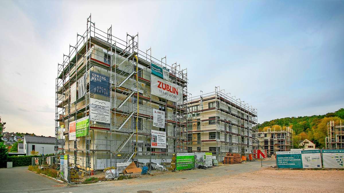 Immobilienpreise im Kreis Esslingen: Nachfrage nach Neubauten sinkt drastisch