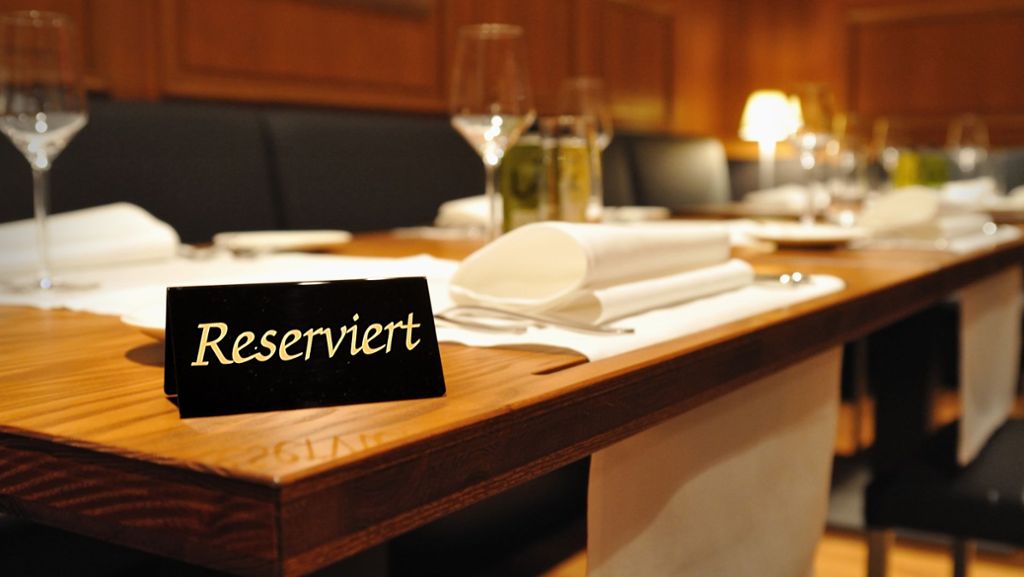  Bis zu 100 Euro pro Person können vom Herbst an im Sternerestaurant Olivo drohen, wenn man einen Tisch bucht und dann nicht kommt. Sogenannte No-Shows verärgern aber auch andere Gastronomen. 