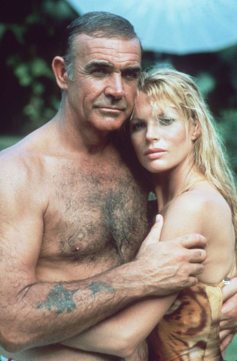 „Sag niemals nie“ (1983): Sean Connery und Kim Basinger