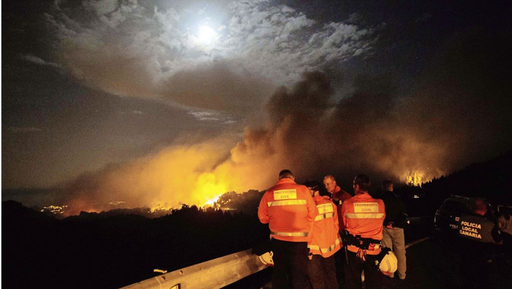 Feuerkatastrophe  auf den Kanaren: Gran Canaria steht in Flammen