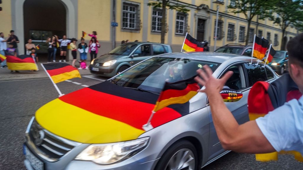 EM-Feier in Ludwigsburg: Kein Korso nach Deutschlandspiel