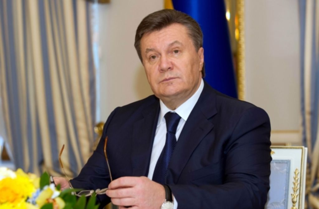 Der frühere ukrainische Präsidenten Viktor Janukowitsch kommt nicht mehr an sein Geld. Foto: dpa