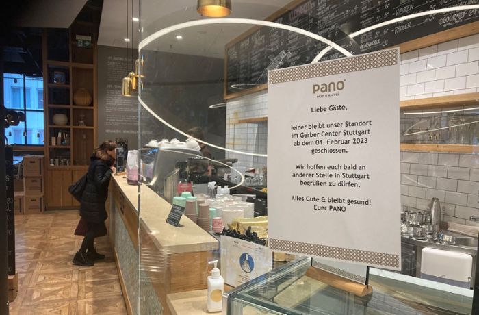Café im Einkaufszentrum Gerber schließt: Zum Abschied von Pano flossen  die Tränen