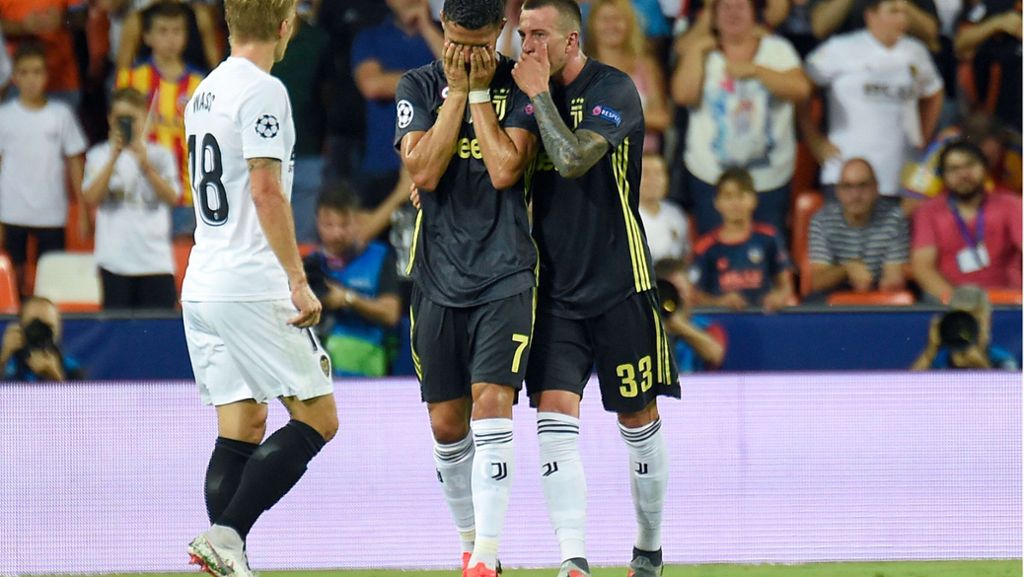 Juventus Turin: Cristiano Ronaldo bricht nach Platzverweis in Tränen aus