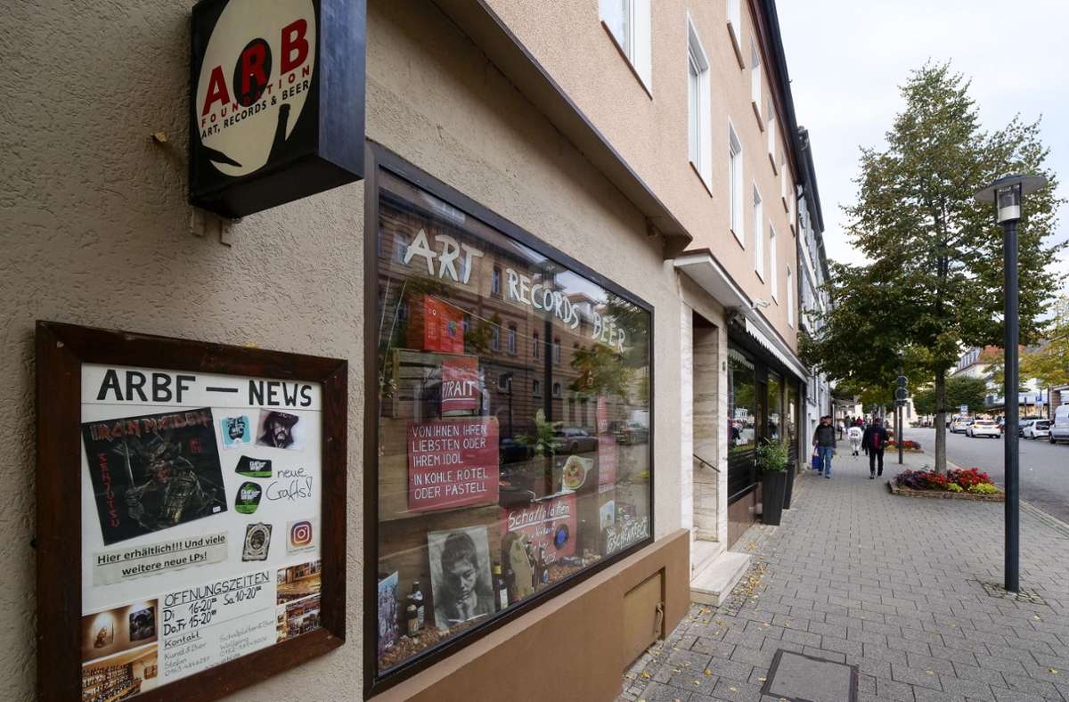 Die „Art, Records and Beer Foundation“ in der Asperger Straße in Ludwigsburg