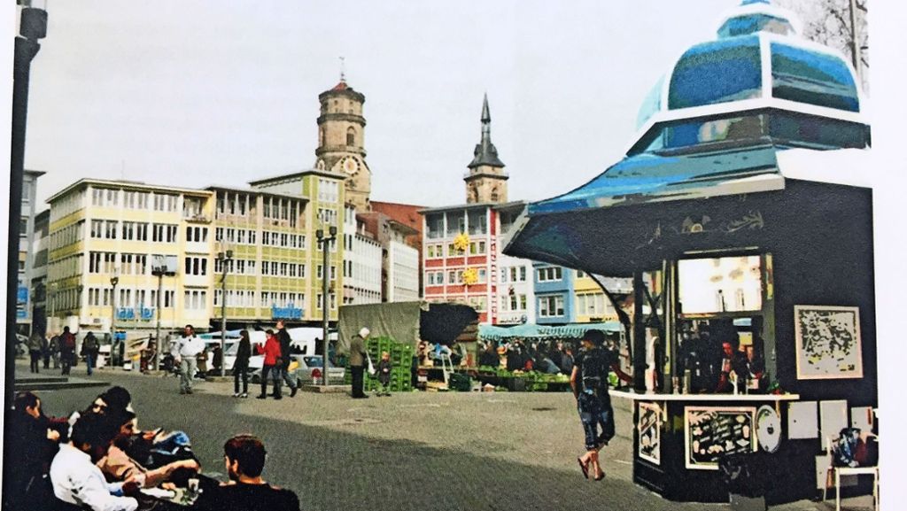 Pläne der Uni Stuttgart: Ein Café-Pavillon für den Marktplatz?
