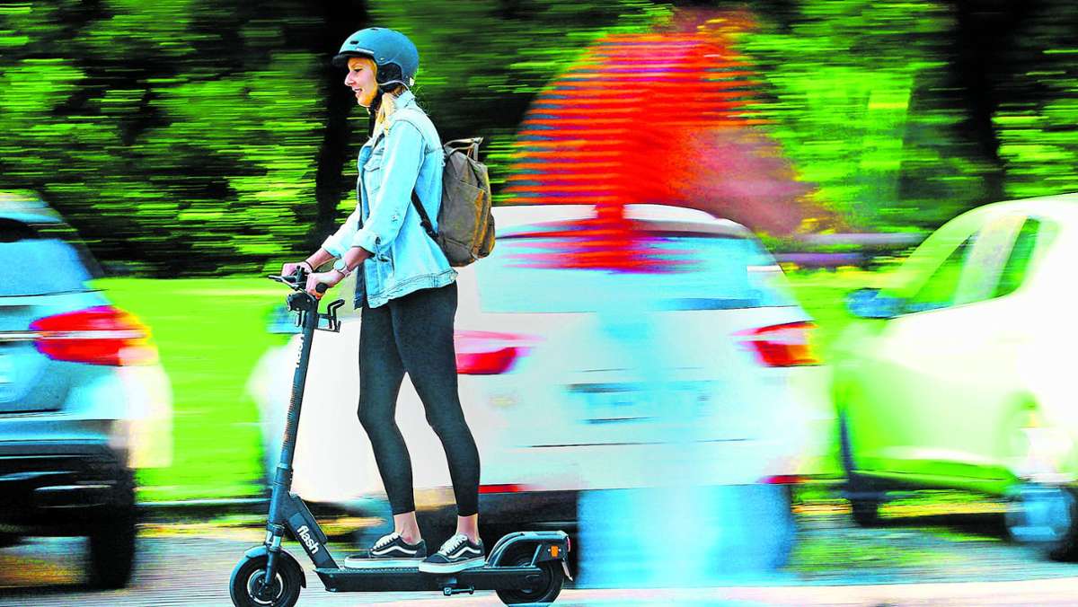 Verkehr in Stuttgart: E-Scooter-Unfälle nehmen stark zu