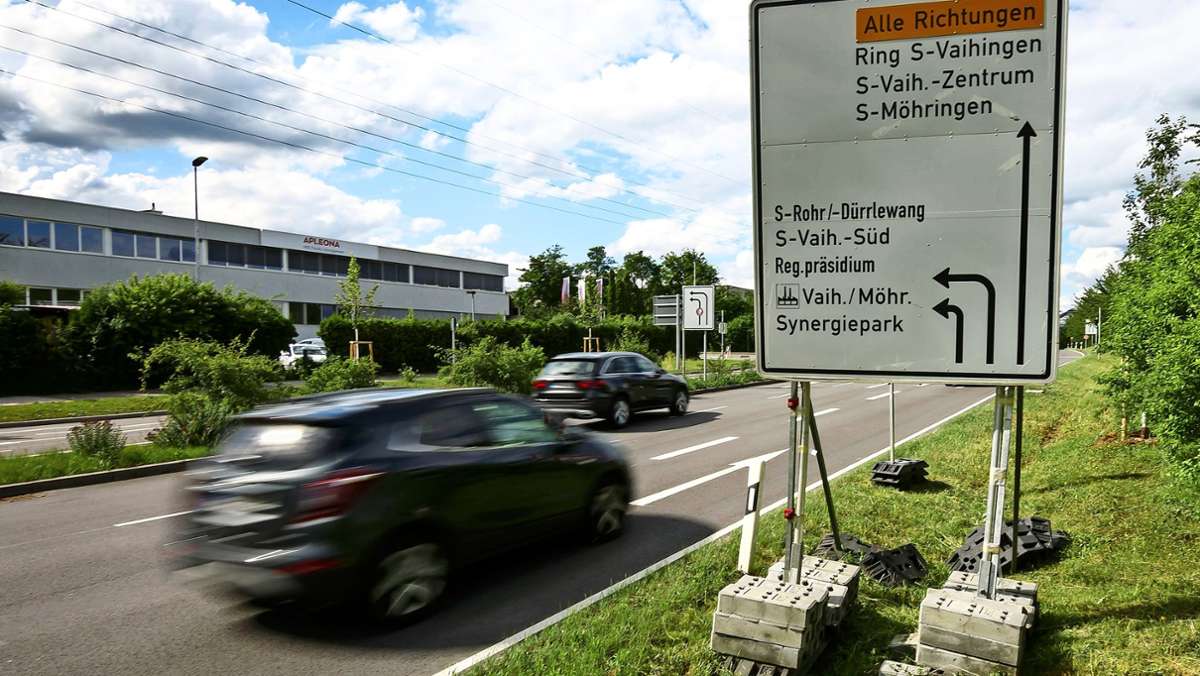 Synergiepark Stuttgart: Warum Unternehmen auf den Straßenausbau bestehen
