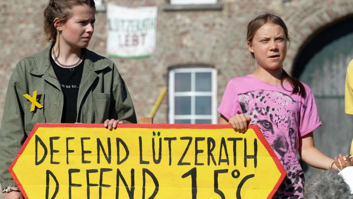 Lützerath: Greta Thunberg trifft Braunkohle-Gegner