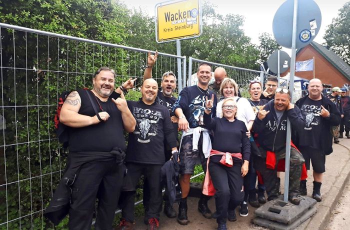 Deizisauer Gruppe auf Heavy-Metal-Festival: Wacken-Besuch gleicht  einer Wattwanderung