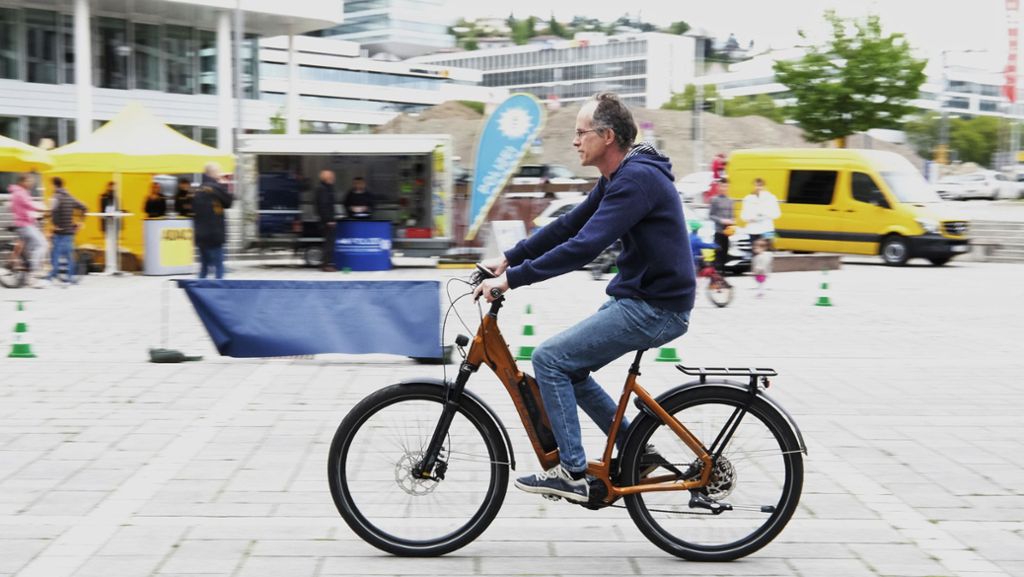 Pedelec-Aktionstag in Stuttgart: Motorunterstütztes Fahrradfahren birgt Risiken