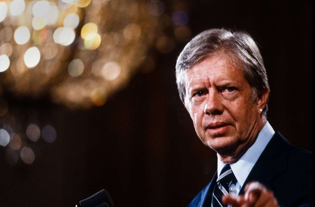 Jimmy Carter (1977-1981): Der 39. Präsident der USA unterzeichnete unter anderem 1979 das SALT-II-Abkommen zur Abrüstung mit der Sowjetunion. In seiner Amtszeit begann auch die Intervention der UdSSR in Afghanistan.