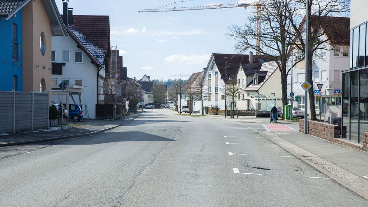 Vollsperrung in Hildrizhausen: Ortsdurchfahrt wird saniert