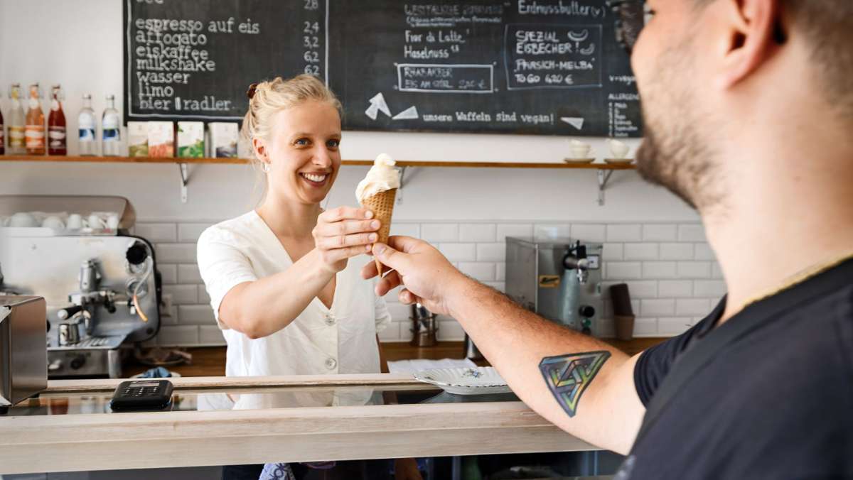 Frischkäse-Feige, Sesam-Honig oder Schoko: Welche Eissorten werden in Stuttgart gerne geschleckt?