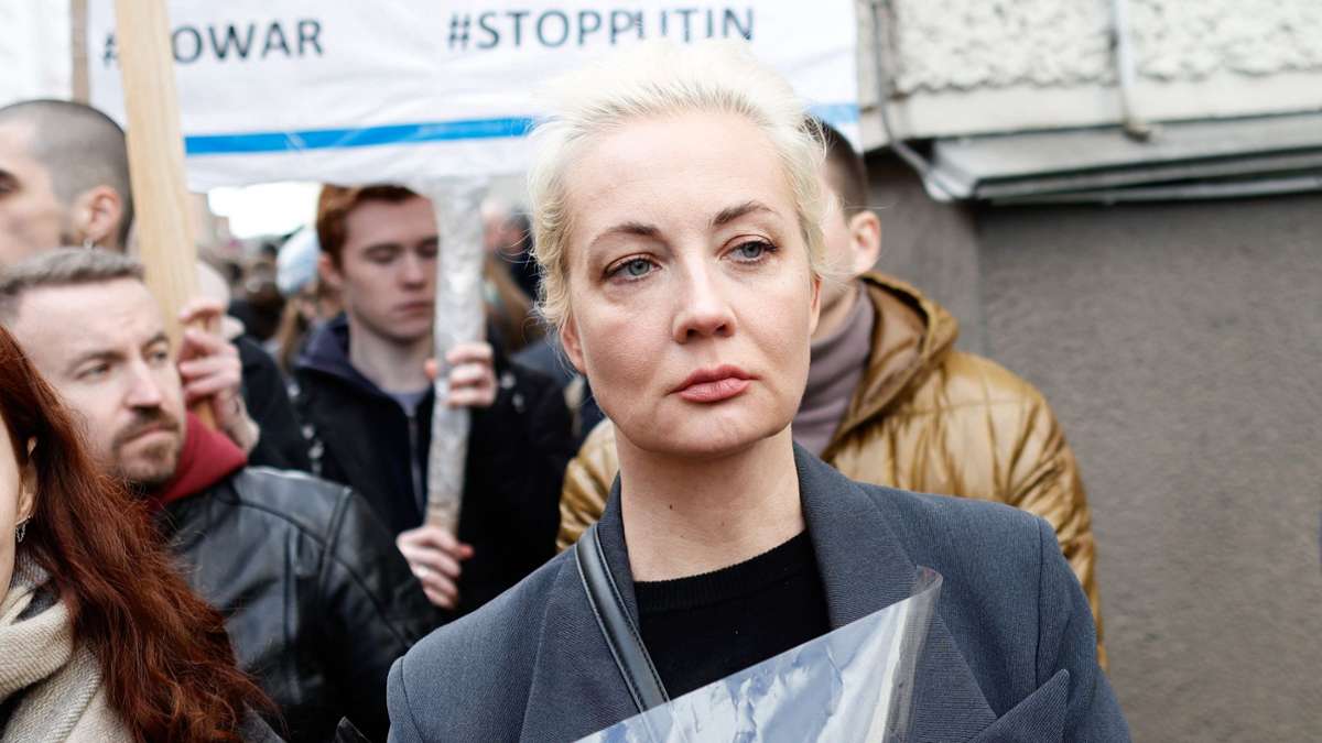 Russische Präsidentenwahl: Nawalnaja gegen Putin in Berlin