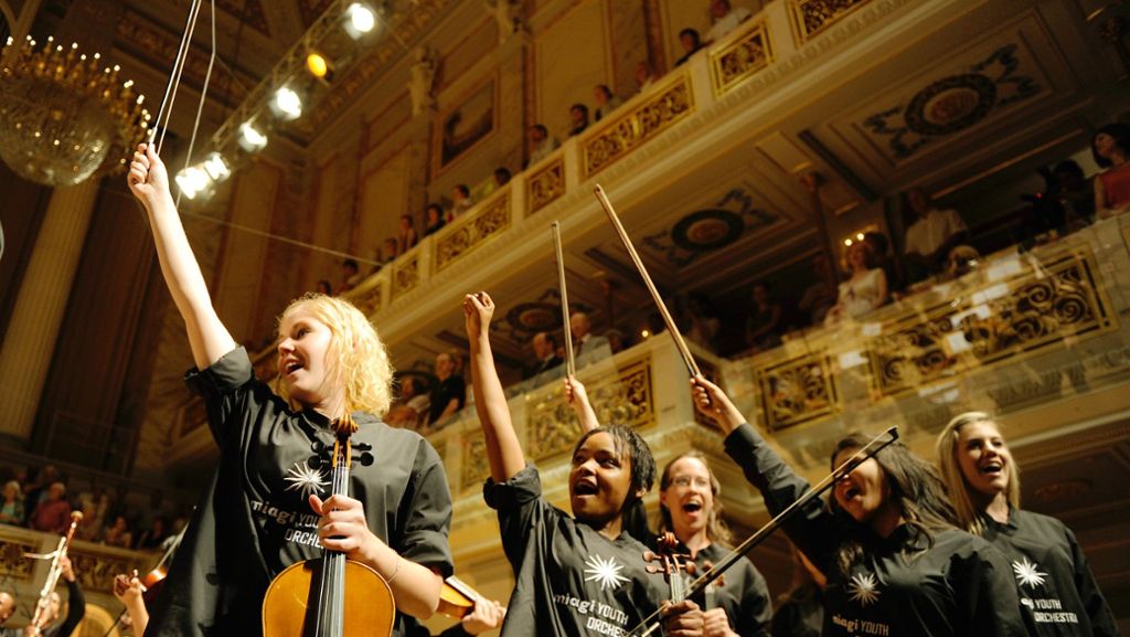 Jugendorchester Miagi spielt in Ludwigsburg: Der Klang der guten Hoffnung