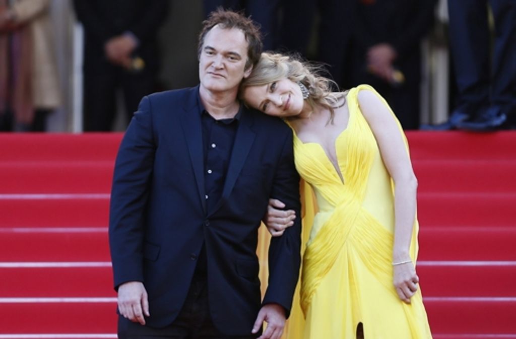 Uma Thurman und Quentin Tarantino