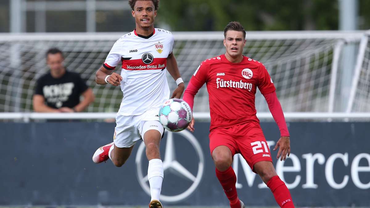TSG Balingen gegen VfB Stuttgart II: U21 des VfB klettert nach Sieg in der Tabelle weiter nach oben