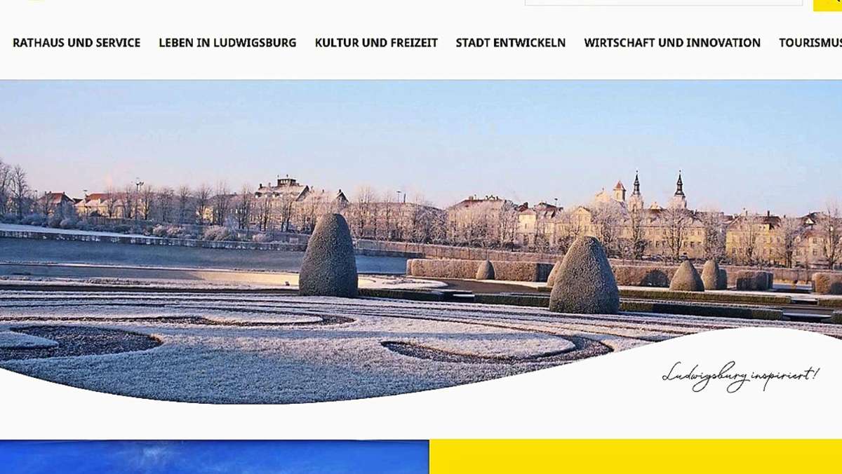 Bürger sollen Infos leichter finden: Ludwigsburg mit neuem Internetauftritt